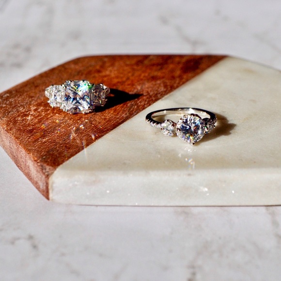 ⚡️SALE Sterling silver ring CZ ring - Picture 6 of 8